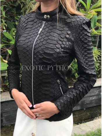 Women's snakeskin jacket  JT-101