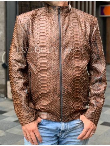 Men's snakeskin jacket JT-102
