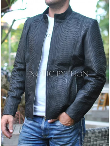 Men's snakeskin jacket JT-118