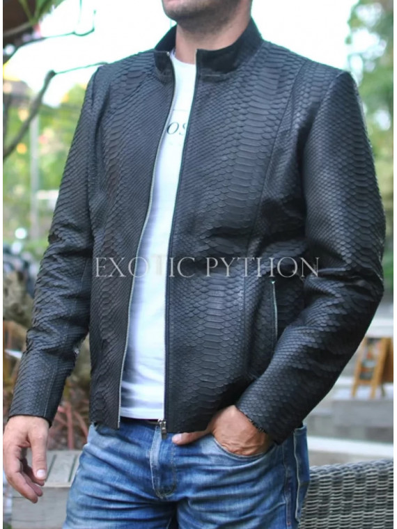 Men's snakeskin jacket JT-118 Men's snakeskin jacket JT-118