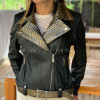 Women's snakeskin jacket JT-86