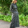 Women's snakeskin coat JT-83