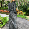 Women's snakeskin coat JT-83