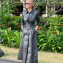 Women's snakeskin coat JT-83