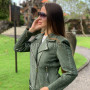 Women's snakeskin jacket JT-89