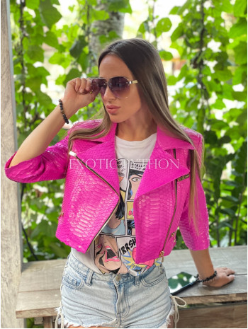 Women's snakeskin jacket JT-87