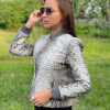 Women's bomber snakeskin jacket JT-88