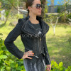 Women's snakeskin jacket  JT-100