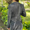 Women's snakeskin jacket  JT-100