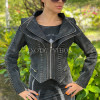 Women's snakeskin jacket  JT-100