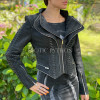 Women's snakeskin jacket  JT-100