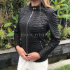 Women's snakeskin jacket  JT-101