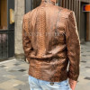 Men's snakeskin jacket JT-102