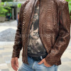 Men's snakeskin jacket JT-102