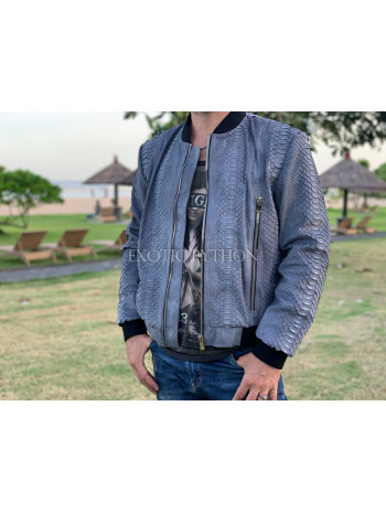 Men's snakeskin jacket JT-107