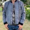 Men's snakeskin jacket JT-107