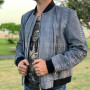 Men's snakeskin jacket JT-107