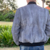 Men's snakeskin jacket JT-107