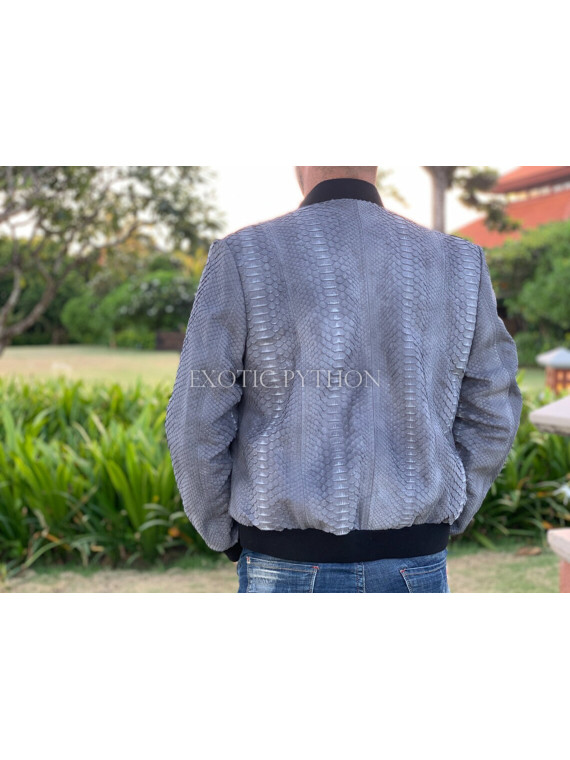 Men's snakeskin jacket JT-107