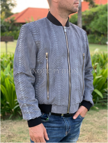 Men's snakeskin jacket JT-107