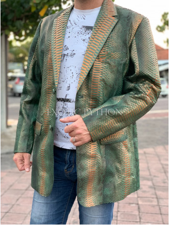 Men's snakeskin jacket JT-108