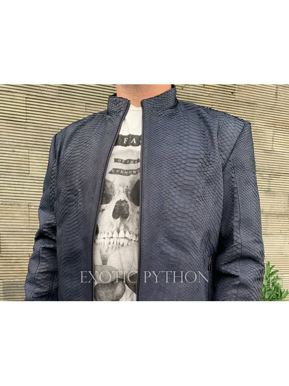 Men's snakeskin jacket JT-109