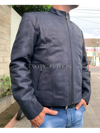 Men's snakeskin jacket JT-109