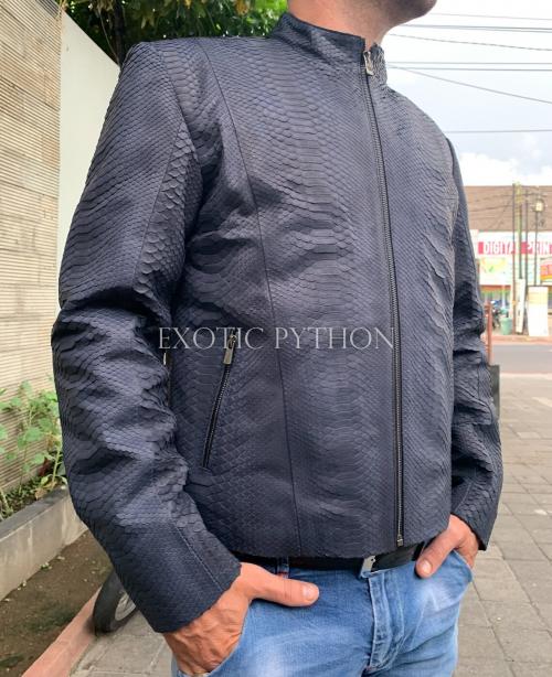 Men's snakeskin jacket JT-109