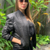 Women's bomber snakeskin jacket JT-95