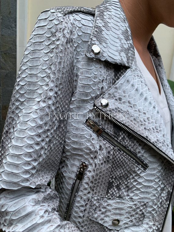 Women's snakeskin jacket  JT-97