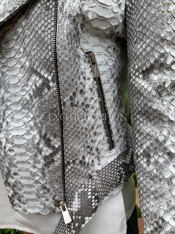 Women's snakeskin jacket  JT-97