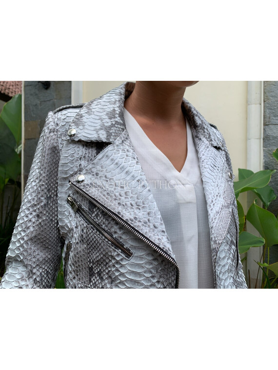 Women's snakeskin jacket  JT-97