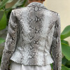 Women's snakeskin jacket  JT-97