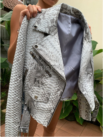 Women's snakeskin jacket  JT-97