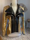 Women's gold snakeskin jacket JT-99