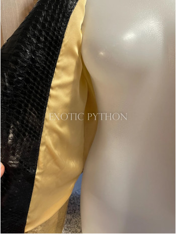 Women's gold snakeskin jacket  JT-99