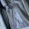 Black snakeskin jacket JT-91