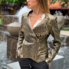 Women's snakeskin jacket JT-92