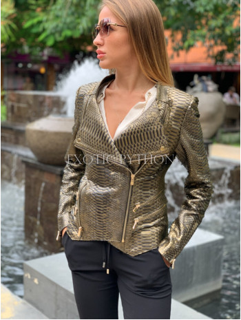 Women's snakeskin jacket JT-92