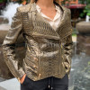 Women's snakeskin jacket JT-92