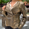 Women's snakeskin jacket JT-92