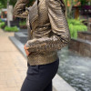 Women's snakeskin jacket JT-92