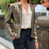 Women's snakeskin jacket JT-92