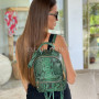 Snakeskin backpack BG-373