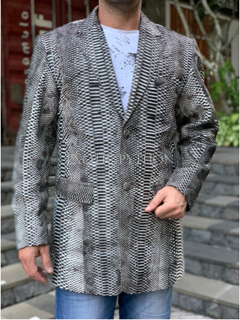 Men's snakeskin jacket JT-112