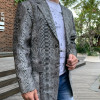 Men's snakeskin jacket JT-112