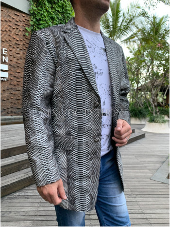 Men's snakeskin jacket JT-112