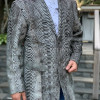 Men's snakeskin jacket JT-112