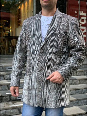Men's snakeskin jacket JT-112