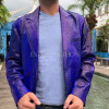 Men's snakeskin jacket JT-113